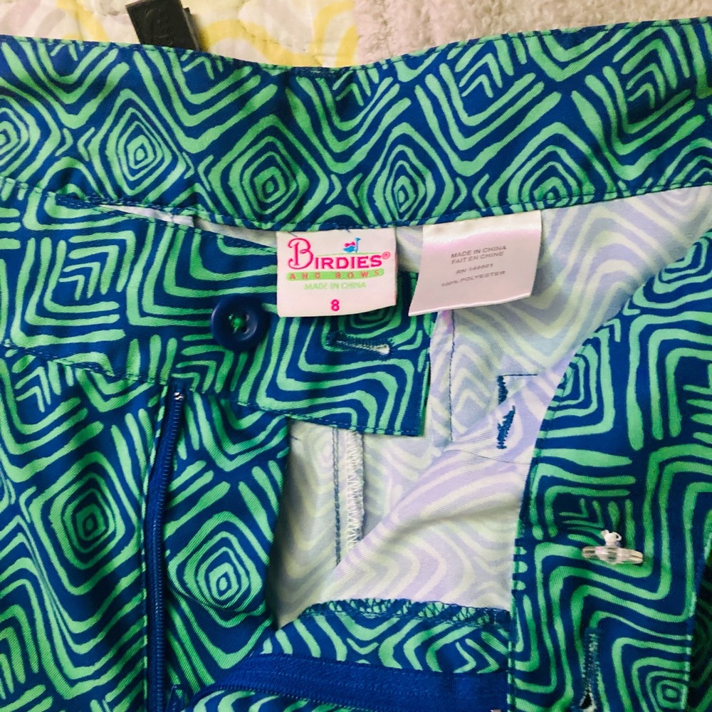 Birdies and bows women’s lightweight shorts